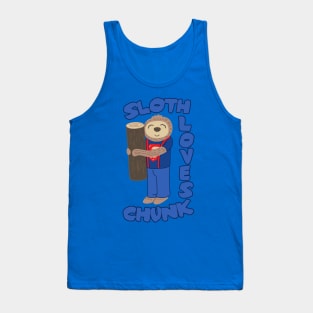 Sloth loves Chunk Tank Top